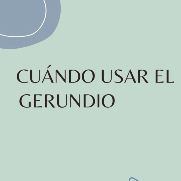 gerundio gerundio