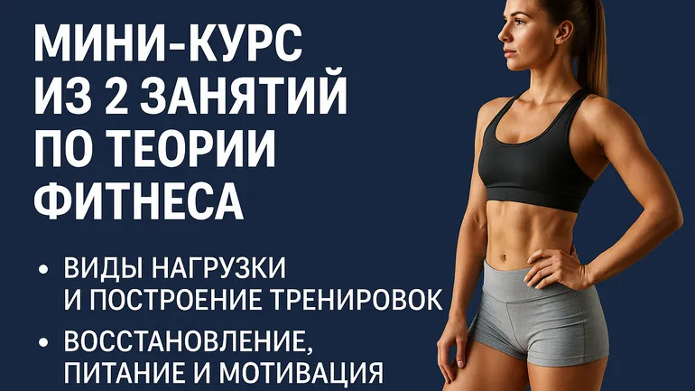 Мини-курс из 2 занятий по теории фитнеса