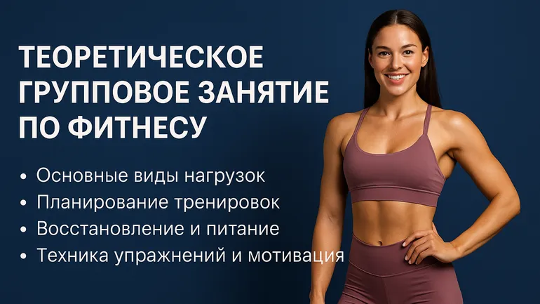 Теоретическое групповое занятие по фитнесу